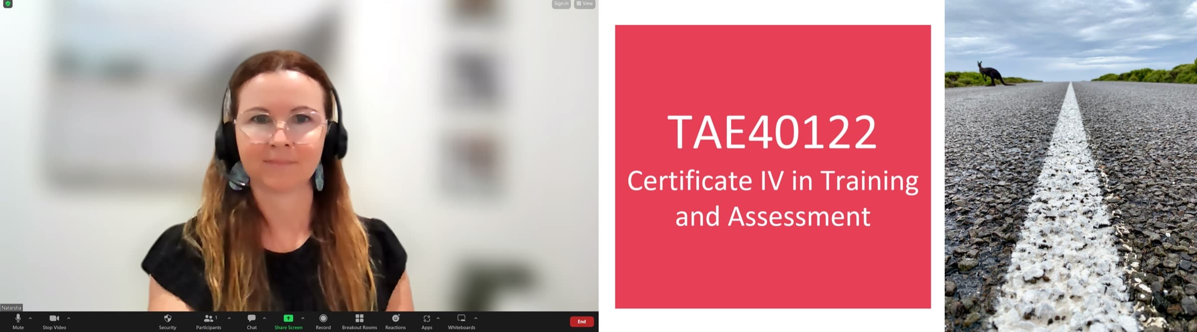 TAE40122 Certificate IV in Training and Assessment — delivered live via Zoom with a CBD College trainer