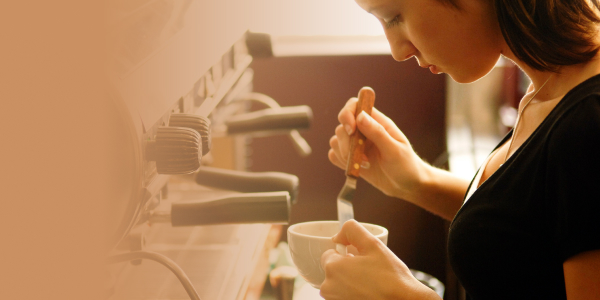 Barista skills training email banner in Newcastle