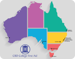 Registered Training Organisation - AU map image Registered Training Organisation - AU map image