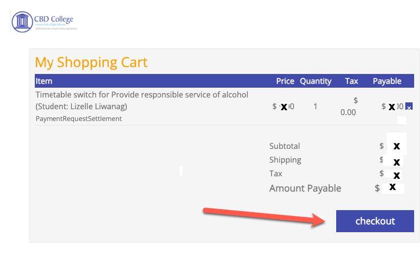 Step 6 — Checkout with credit card